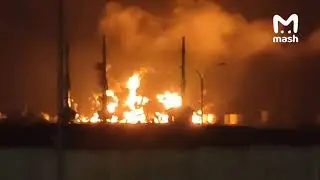 Burning Oil Tanks #Sevastopol #shorts