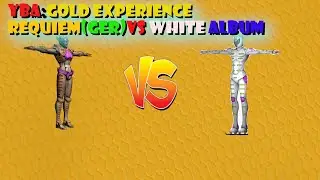 Your bizzare adventure(YBA):Gold experience requiem(GER)VS White Album
