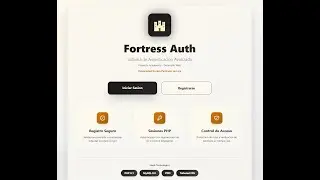 Fortress Auth - Sistema de Login Seguro con PHP y MySQL