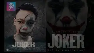 Editing foto JOkEr face part 2 ||Picstart Tutorial
