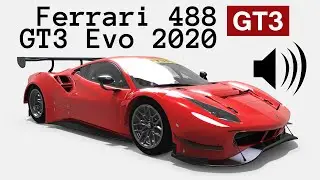 Assetto Corsa Sound: Ferrari 488 GT3 Evo 2020 (Ferrari Hublot Esports Series Pack)