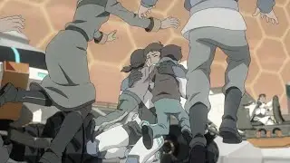 Lance reuniting with his family
