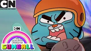 Gumball and Tobias Fight For Love | Gumball | 