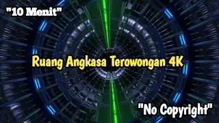 Video Latar Belakang Ruang Angkasa Terowongan 4K 