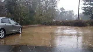 A rainy day in 4k