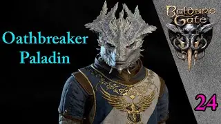 Baldur's Gate 3: Killiax The Silver Dragonborn Oathbreaker Paladin