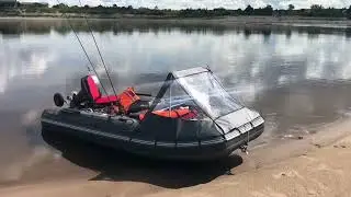 Чуть не заклевали на рыбалке.