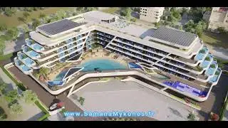 Samana Mykonos - Appartements avec Piscine sur Balcon à Dubai