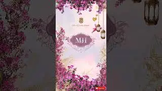 Indian Wedding Video E-Invite With Floral Illustrations and Animations I Posh Invites