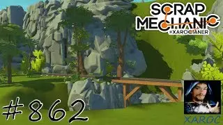 Scrap Mechanic - Tile Builder - Bahnbrücke am Wasserfall 