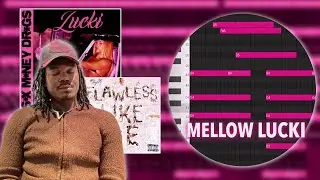 HOW TO MAKE MELLOW BEATS FOR LUCKI | FL Studio Tutorial