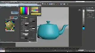 3ds max tutorial - freezing object with particle flow material, rendering