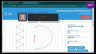annoce simulation cours ondes periodiques diffraction