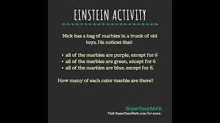 How many of each color marble are there?