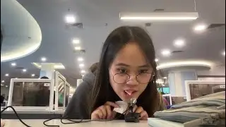 ASMR in the library ( public asmr )