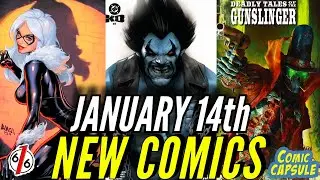 NEW COMIC BOOKS RELEASING JANUARY 14TH 2026 DC  MARVEL COMICS PREVIEWS COMING OUT THIS WEEK 