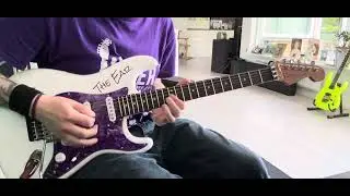 Livin’ on a Prayer on a prayer guitar solo cover