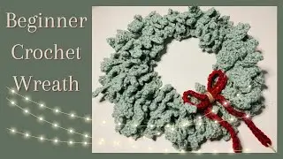 Crochet Beginner Wreath Easy Crochet