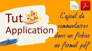 Libre Office DRAW - Comment ajouter du texte et commentaires à un fichier pdf ?