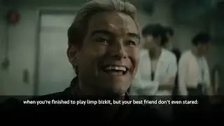 Homelander play in funny game