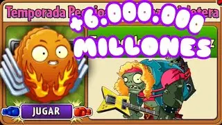 Pvz2 -Torneo explotó Nuez/Mazo +6.000.000 Millones
