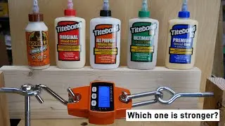 Wood Glue Strength Test - Titebond vs Gorilla