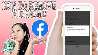 HOW TO DELETE / REMOVE NICKNAME ON FACEBOOK