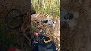 The hardest crash I’ve seen. 🤕🤕🤕