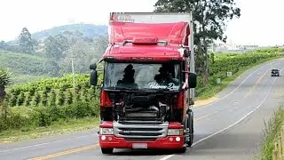 Scania nas puxadas aos som do dj Wagner br 116