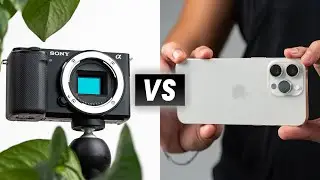 iPhone 15 Pro vs Sony ZV-E10: Which is the BEST CAMERA for you?