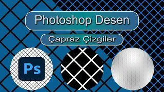 Photoshop'ta Çapraz Desenler Nasıl Yapılır? - Photoshop Cross Pattern