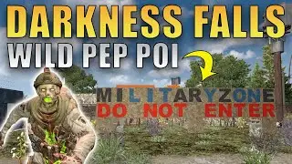 This PEP POI Was WILD | Darkness Falls | 7 Days To Die Alpha 21 Gameplay