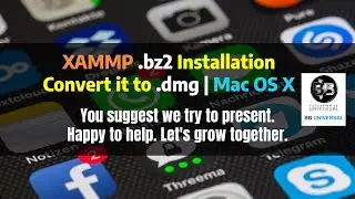 Xammp.bz2 file installation macOS X | Solution