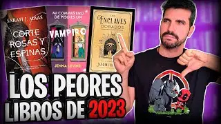 ❌ PEORES LECTURAS DE 2023 ❌