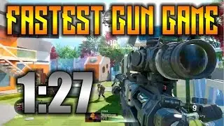 Fastest Gun Game Ever - Black Ops 3 (