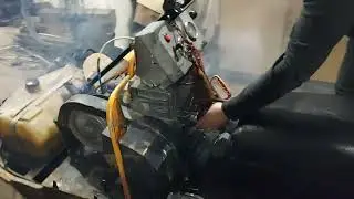 Заканчиваем ремонт бурана хозяйки. Часть 2
