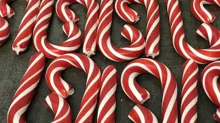 How candy canes are made