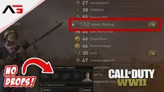 NOT RECEIVING SUPPLY DROPS IN CALL OF DUTY WWII!!!