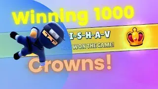Winning 1000 Crowns! | Stumble Guys | Rishav Playz