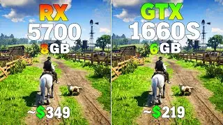 RX 5700 vs GTX 1660 Super - Test in 8 Games