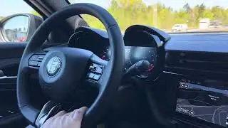 Modernum provkör Alfa Romeo Junior