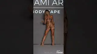 Miami Art Body Tape Fashion Show