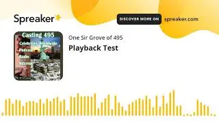 Playback Test