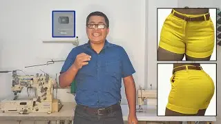 Confección de Shorth clásico de dama - Molde Gratis