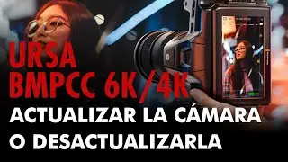 Cómo actualizar o desactualizar las cámaras BlackMagic (URSA, BMPCC6K Pro, BMPCC6K G2, BMPCC 6K/4K)