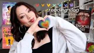 reading vlog! 💗📖 queer romance books (trying to find my first 5 star read of the year)