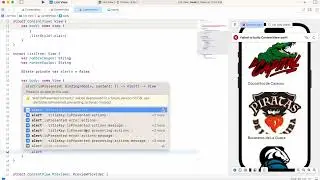8.3.3.  Swift UI | ListView Alert