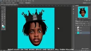 How to Add Crown and Outline To a Photo Adobe Photoshop CS6 2019