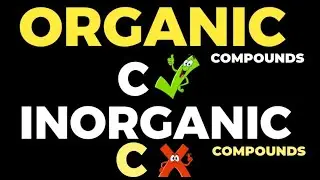 ⌬ORGANIC🌿 and 🧪INORGANIC⚗️ Compounds | Difference between organic and inorganic compounds|