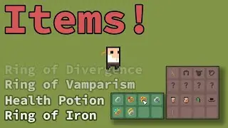 Adding item abilities and 20 new items